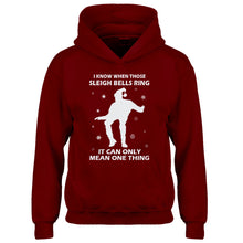 Hoodie When Those Sleigh Bells Ring Kids Hoodie