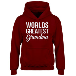 Youth World's Greatest Grandma Kids Hoodie