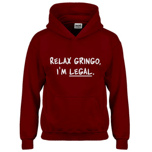 Hoodie Relax Gringo I'm Legal Kids Hoodie