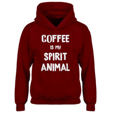 Youth Coffee is my Spirit Animal Kids Hoodie
