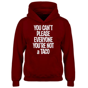 Hoodie Youre not a Taco Kids Hoodie