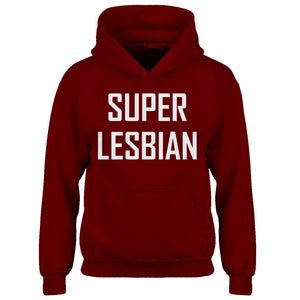 Youth Super Lesbian Kids Hoodie