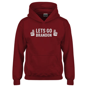 Youth "Lets go, Brandon" Kids Hoodie