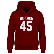 Youth Impeach 45 Kids Hoodie