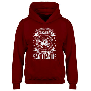 Youth Sagittarius Astrology Zodiac Sign Kids Hoodie