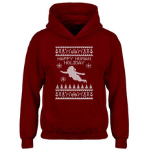 Hoodie Happy Human Holiday Kids Hoodie