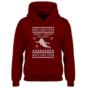 Hoodie Happy Human Holiday Kids Hoodie
