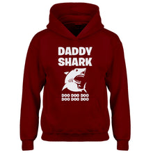 Youth Daddy Shark Kids Hoodie