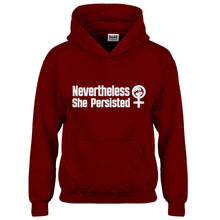 Hoodie She Persisted Bold Kids Hoodie
