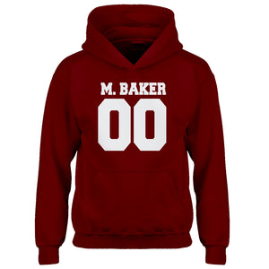 Youth M. BAKER 00 Kids Hoodie