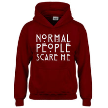 Hoodie Normal People Scare Me Kids Hoodie