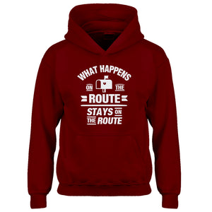 Hoodie What Happens on the Route Stays on the Route Kids Hoodie