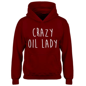 Hoodie Crazy Oil Lady Kids Hoodie