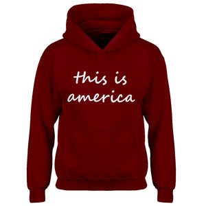 Hoodie This is America Kids Hoodie