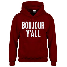 Hoodie Bonjour Yall Kids Hoodie