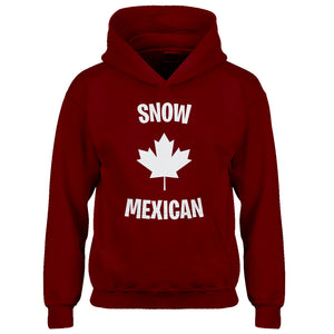Youth Snow Mexican Kids Hoodie