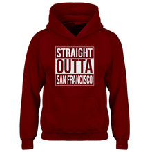 Youth Straight Outta San Francisco Kids Hoodie