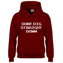 Hoodie Don't Dig Straight Down Kids Hoodie