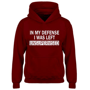 Hoodie In My Defense Kids Hoodie
