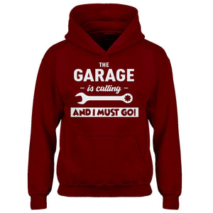 Youth The Garage is Calling Kids Hoodie