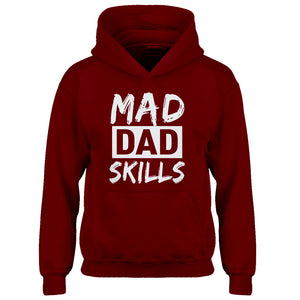Youth Mad Dad Skills Kids Hoodie