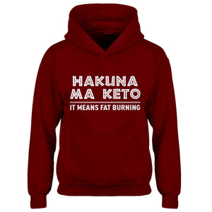 Hoodie Hakuna Ma Keto Kids Hoodie