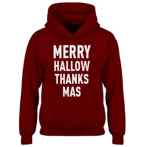 Hoodie Merry Hallow Thanks Mas Kids Hoodie