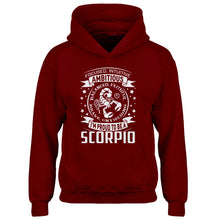 Youth Scorpio Astrology Zodiac Sign Kids Hoodie