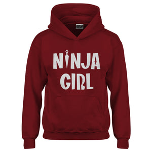 Youth Ninja Girl Kids Hoodie