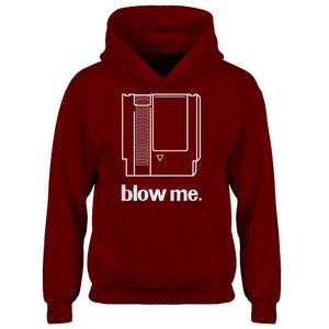 Hoodie Blow Me Game Cartridge Kids Hoodie