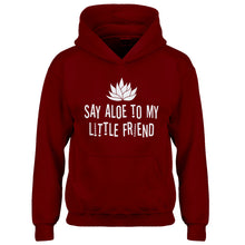 Hoodie Say Aloe to my Little Friend Kids Hoodie