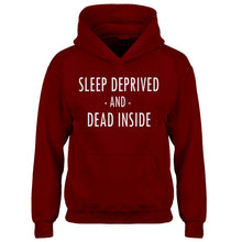 Hoodie Sleep Deprived and Dead Inside Kids Hoodie