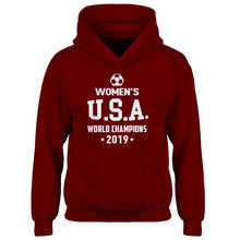 Youth World Soccer Champs 2019 Kids Hoodie