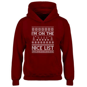 Hoodie Im on the Naughty List Kids Hoodie