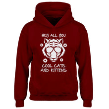 Youth Hey all you Cool Cats and Kittens Kids Hoodie