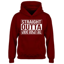 Youth Straight Outta the Upside Down Kids Hoodie