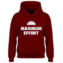 Hoodie Maximum Effort Taco Kids Hoodie