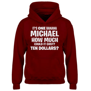 Youth Its ONE BANANA Michael Kids Hoodie