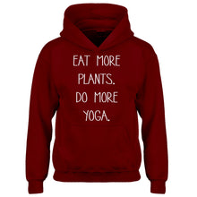 Hoodie More Plants More Yoga Kids Hoodie