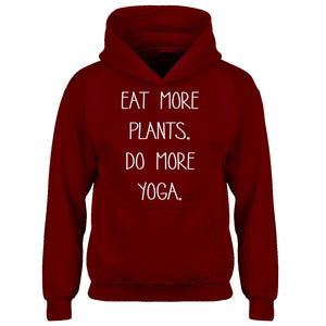 Hoodie More Plants More Yoga Kids Hoodie