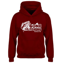 Hoodie Gone Fishin Kids Hoodie