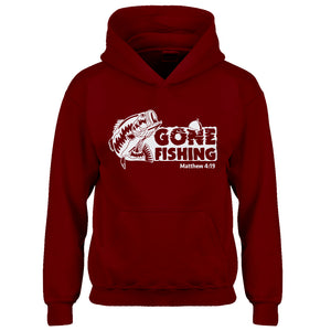 Hoodie Gone Fishin Kids Hoodie