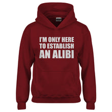 Youth Here to Establish and Alibi Kids Hoodie