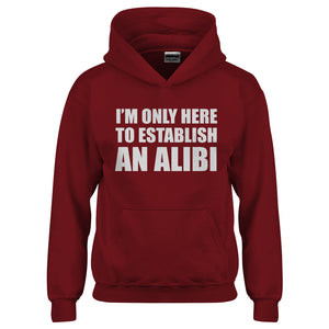 Youth Here to Establish and Alibi Kids Hoodie