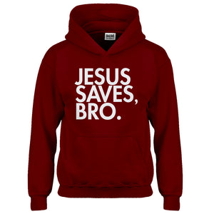 Hoodie Jesus Saves Bro Kids Hoodie