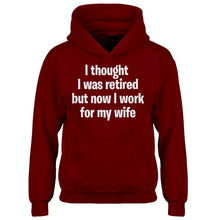 Youth I Thought I was Retired Kids Hoodie