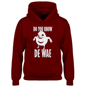 Hoodie Do You Know De Wae Kids Hoodie
