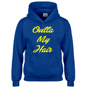 Hoodie Outta My Hair Kids Hoodie