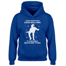 Hoodie When Those Sleigh Bells Ring Kids Hoodie