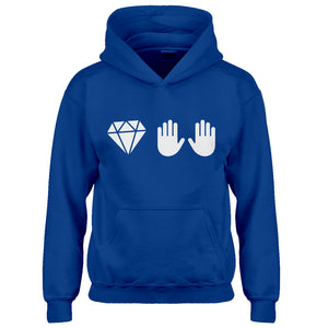 Youth DIAMOND HANDS Kids Hoodie